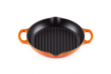 Le Creuset Deep Griddle Plate Signature Volcanic Ø 25 cm [1]