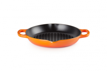 Ustensile de Bucatarie - Le Creuset Deep Griddle Plate Signature Volcanic Ø 25 cm