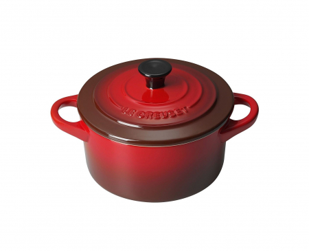 Ustensile de Bucatarie - Le Creuset Mini Casserole Signature Cerise ⌀ 10 cm