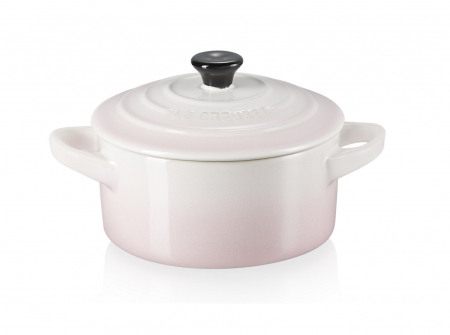 Ustensile de Bucatarie - Le Creuset Mini Casserole Signature Shell Pink ⌀ 10 cm