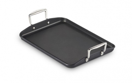 Ustensile de Bucatarie - Le Creuset Plancha Plita Neagra TNS 35 x 25 cm