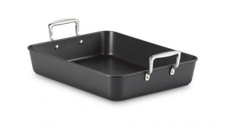 Ustensile de Bucatarie - Le Creuset Plita Neagra Rectangulara 35 x 27 cm