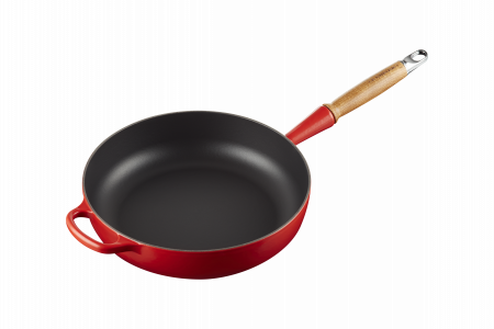 Noutati Gourmetto - Tigaie Saute Le Creuset 28CM rosu cires