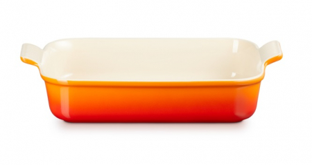 Ustensile de Bucatarie - Le Creuset Tava pentru cuptor Rosu Vulcanic 37x24,5x9,1cm