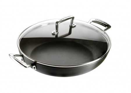 Ustensile de Bucatarie - Le Creuset Tigaie Les Forgees TNS cu capac 24 cm