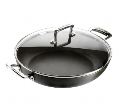 Ustensile de Bucatarie - Le Creuset Tigaie Les Forgees TNS cu capac 28 cm
