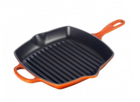 Ustensile de Bucatarie - Le Creuset Tigaie Patrat Vulcanic 26 x 26 cm