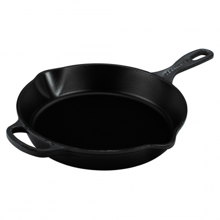Ustensile de Bucatarie - Tigaie servire Le Creuset inalta 26 cm neagra