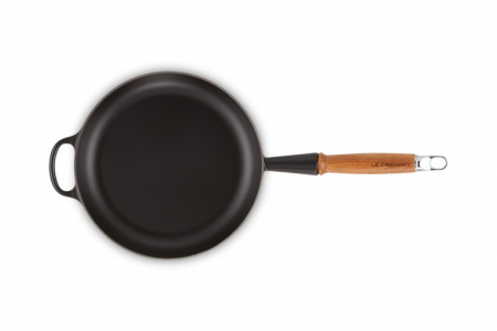Le Creuset Tigaie Signature Mat Negru Ø 24 cm / 1,6 Litri [3]