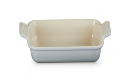 Ustensile de Bucatarie - Le Creuset vas pentru cuptor, gri ceata - 19 x 14 cm / 1,1 litri