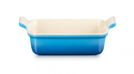 Ustensile de Bucatarie - Le Creuset vas pentru cuptor Marseille Blue - 19 x 14 cm / 1,1 litri