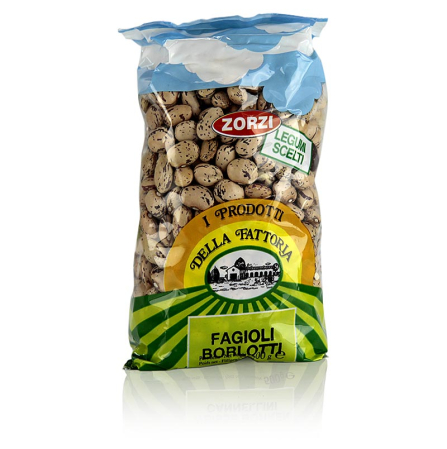 Bacanie - Fasole Borlotti, fasole pinto, mica, uscata, 500 g
