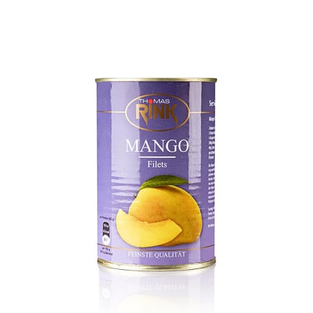 Piureuri - Fileuri de mango Alphonso, Thomas Rink, 425 g