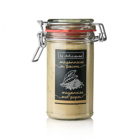 Bacanie - Maioneza cu piper , La Delicieuse, 250 ml