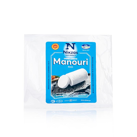Branzeturi - Manouri DOP/gU, branza greceasca din lapte de oaie, 200 g