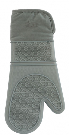 Ustensile de Bucatarie - Manusa de cuptor din silicon Dotz, gri
