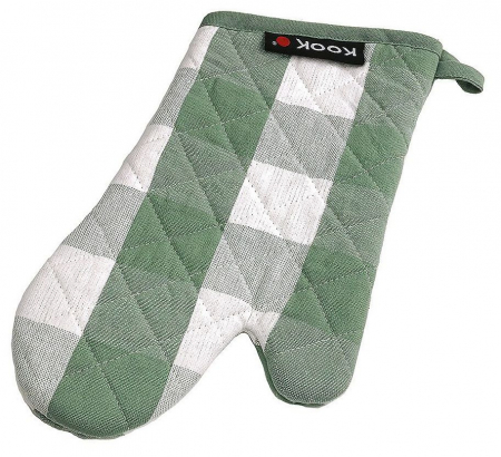 Ustensile de Bucatarie - Manusa de cuptor KOOK verde diamant