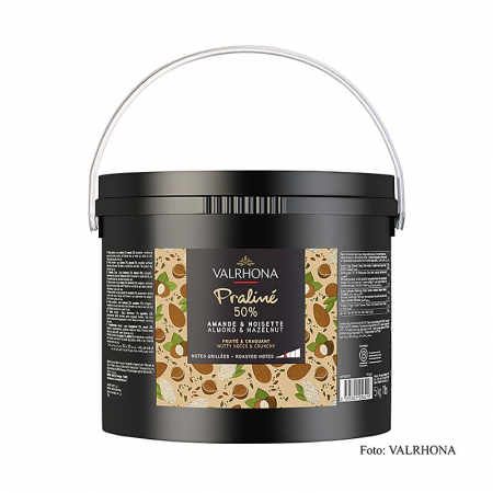 Ciocolata - Masa crocanta de praline, 25% alune, 25% migdale, note intense de nuci, 5 kg