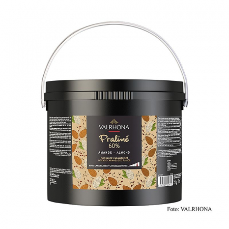 Ciocolata - Masa de praline fina, 60% migdale, nuci intense si note puternice de caramel, 5 kg