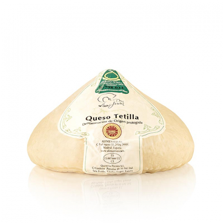 Queso Tetilla DOP/DOP, branza semi-tare spaniola, cca 1 kg [0]