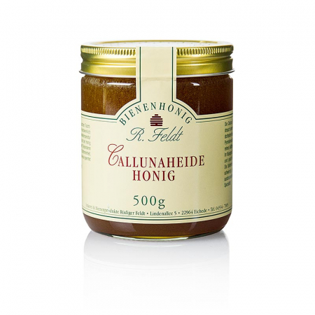 Miere, chutney si dulceata - Miere de erica Calluna, rosu-brun, cremoasa, aroma puternica, 500 g