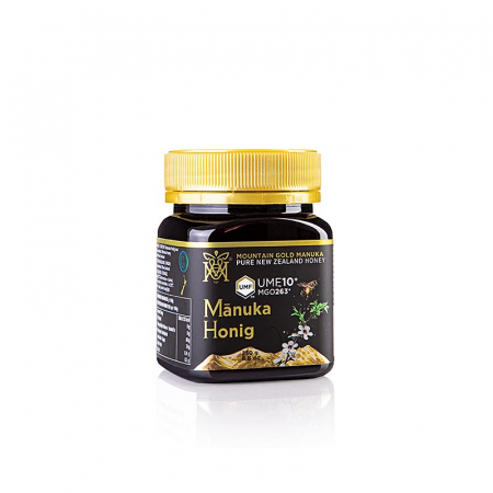 Miere, chutney si dulceata - Miere de Manuka certificată UMF, 10+, 250 g