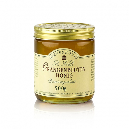 Miere, chutney si dulceata - Miere de floare de portocal, 500 g