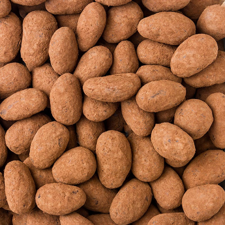 Ciocolata - Migdale in Gianduja, cu pudra de cacao, Amandes Gianduja, Valrhona, 2 kg