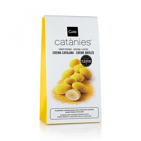 Piureuri - Migdale Spaniole in Creme Brulee/Crema Catalana, Catanies Creme Brulee, Cudie, 80 g