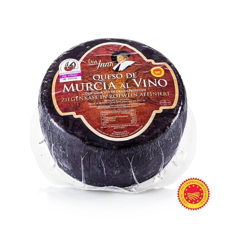 Branzeturi - Murcia al Vino DOP, branza de capra in crusta de vin rosu, aprox. 2,5 kg