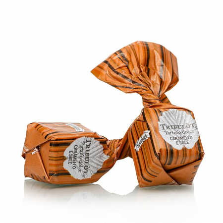 Praline - Mini praline cu trufe, Dolce d'Alba, caramel & sare de la Guerande, Tartuflanghe, 1 kg
