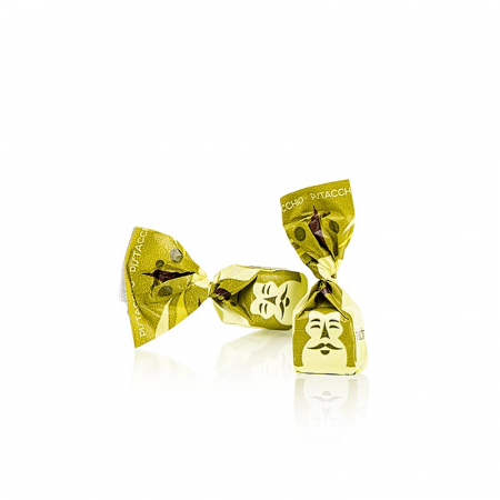 Praline - Mini praline cu trufe, Dolce d'Alba, fistic, aproximativ 7g, Tartuflanghe, 1 kg