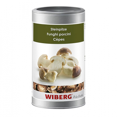 Ciuperci uscate - Ciuperci porcini Wiberg, uscate, feliate, 130 g