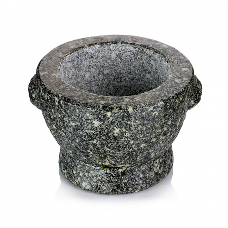 Mojar de granit, ø 16,5 cm exterior, ø 12 cm interior, 11 cm inaltime, aprox 4 kg, Thaimas, 1 buc [1]