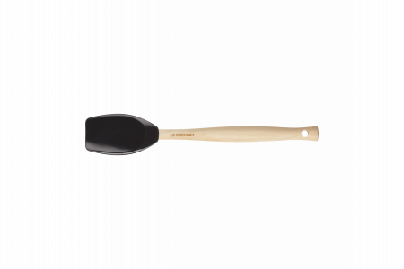Accesorii - Spatula din lemn si silicon Le Creuset Craft Black