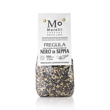 Paste - Paste Fregula Nero di Seppia (cu cerneala de calmar) Morelli 1860, 500 g