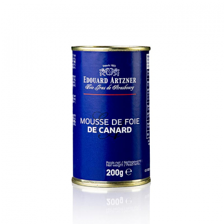 Rata, gasca si foie gras - Mousse de foie gras de rață, 200 g