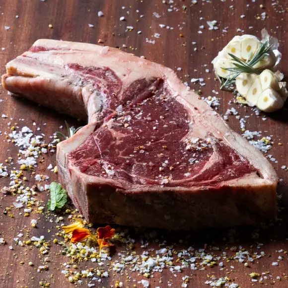 Carne si Preparate din carne - Antricot Vita cu Os, Rubia Gallega Vacum, maturat 21 zile, aproximativ 1kg