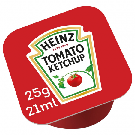 Bacanie - Ketchup de tomate, Heinz, 100 x 25g, Dippot