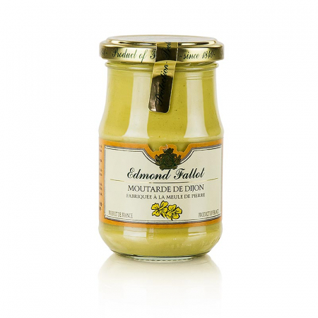 Mustar si specialitati din mustar - Mustar Dijon, fin si iute, Fallot, 190 ml