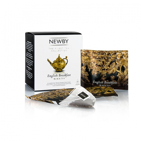 Ceai - Newby Tea English Breakfast, ceai negru, 37,5 g, 15 buc