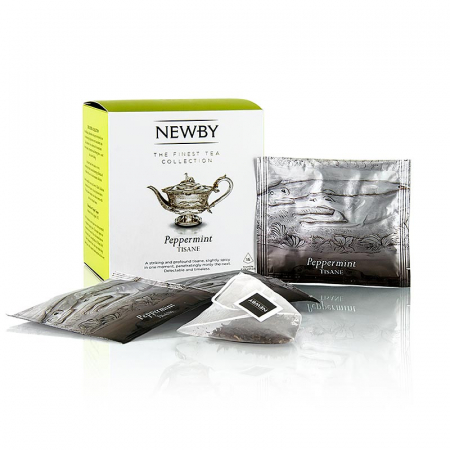 Ceai - Newby Tea Peppermint, infuzie, ceai de menta, 30 g, 15 buc