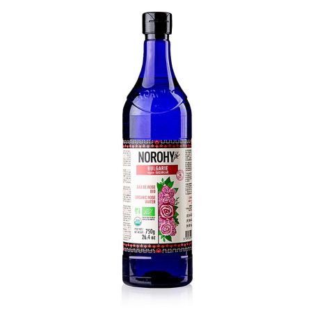 Produse de patiserie - Norohy - apa distilata de trandafiri din Bulgaria, organica, 750ml