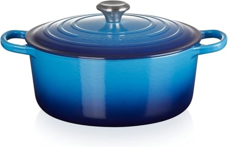 Ustensile de Bucatarie - Oala Le Creuset Signature 28 cm - 6,7 L, Azure