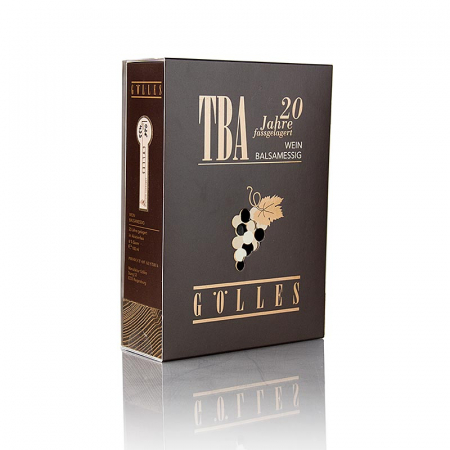 Otet balsamic, acid 6%, maturat in butoaie de salcam, Gölles Trockenbeerenauslese, 100 ml [1]