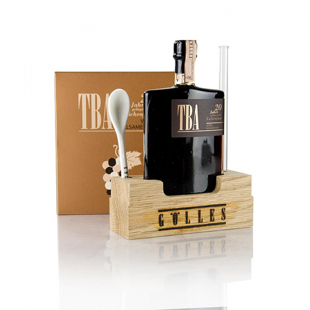 Otet Golles - Otet balsamic, acid 6%, maturat in butoaie de stejar, Gölles Trockenbeerenauslese, 100 ml
