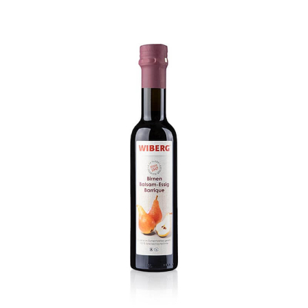 Otet Wiberg Gastro - Otet balsamic de pere, acid 5%, maturat in butoaie de stejar timp de 10 ani, Wiberg Exquisite, 250 ml