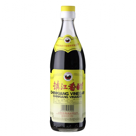 Diverse ingrediente asiatice - Otet de orez negru, otet Chinkiang, China, Gold Plum Brand, 550 ml