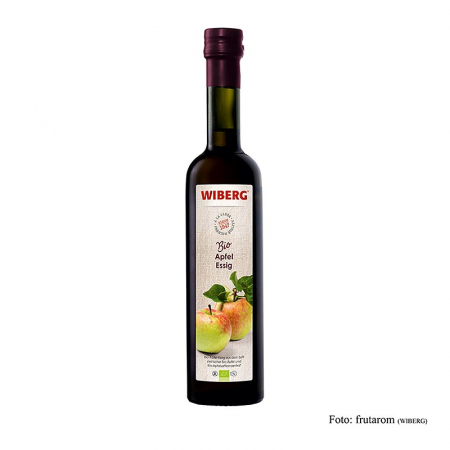 Produse BIO - Otet de mere natural tulbure, Wiberg, 5% acid, organic, 500 ml