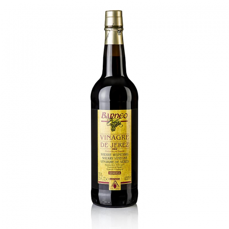 Alte tipuri de otet - Otet de Sherry Solera Reserva, din butoi vechi de 30 de ani, aciditate 8%, Barneo, 750 ml